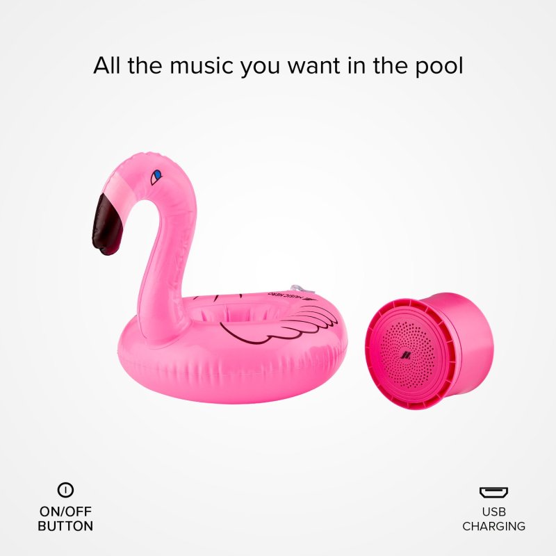 Wireless speaker with inflatable