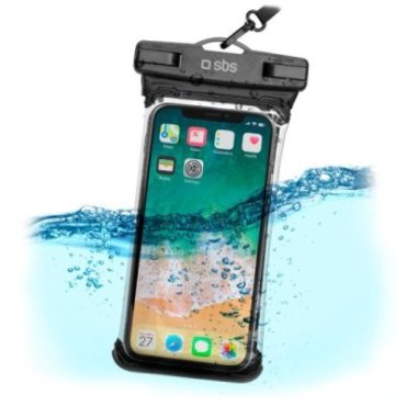 Waterproof case for smartphone up to 5.5"