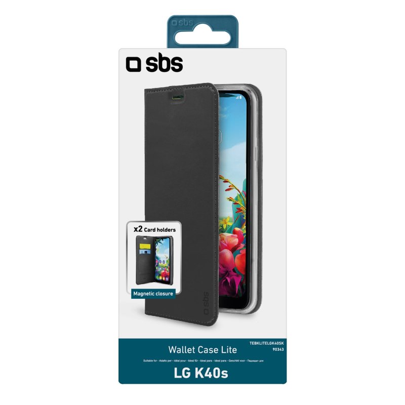 Book Wallet Lite Case for LG K40s