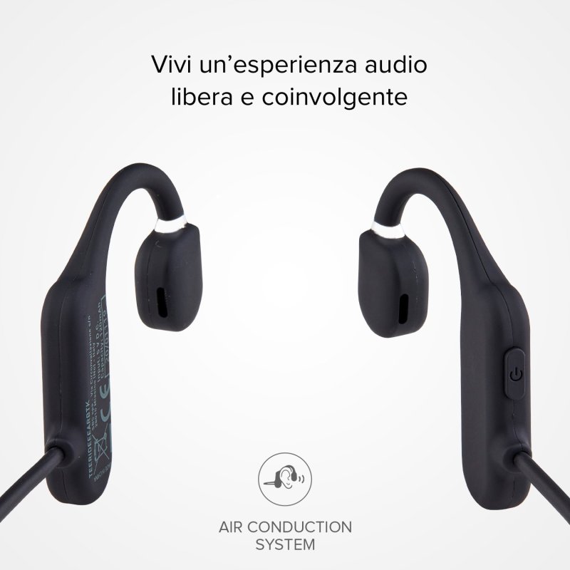 Wireless Earphones with Air Conduction System