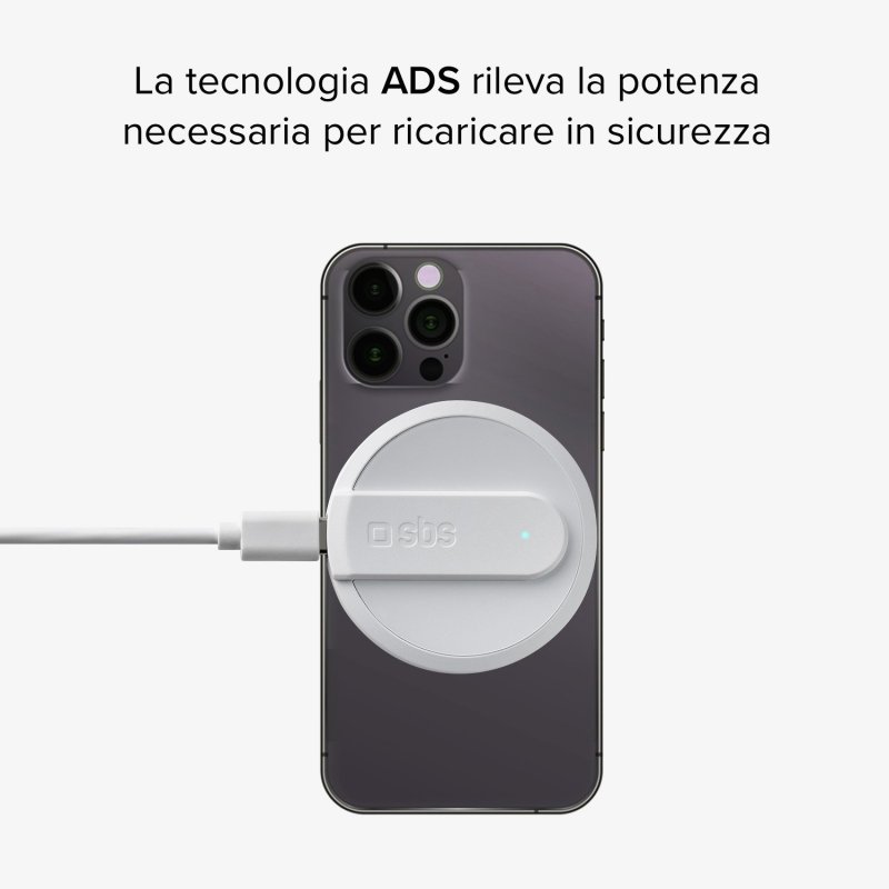 Caricatore wireless per iPhone con MagSafe