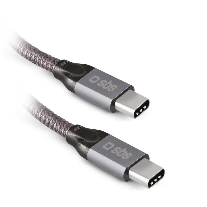 USB-C to USB-C 240W data and charging cable with video playback