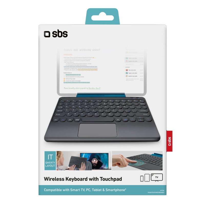 Clavier sans fil universel Bluetooth - Clavier pour Smart TV / Tablette /  (Windows) PC