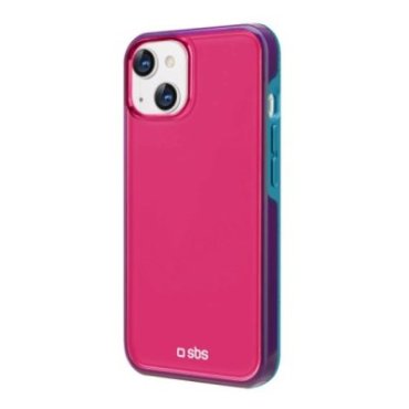 Compostable cover with transparent colored finish for iPhone 13 Mini