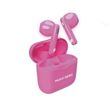 Fluo-colored TWS earphones