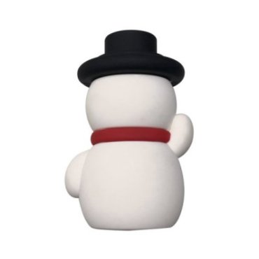 Christmas power bank with snowman design