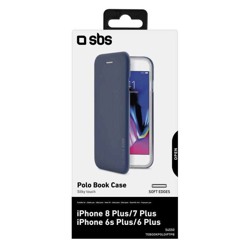 Polo book case for iPhone 8 Plus/7 Plus/6s Plus/6 Plus