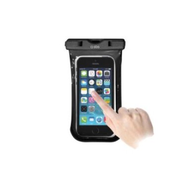 Case waterproof for smartphone up to 5.5\"