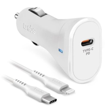 Made for iPhone (MFi) car charger kit