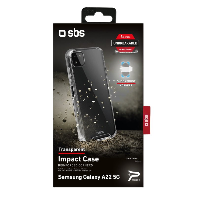 Funda rígida con bordes reforzados para Samsung Galaxy A22 5G