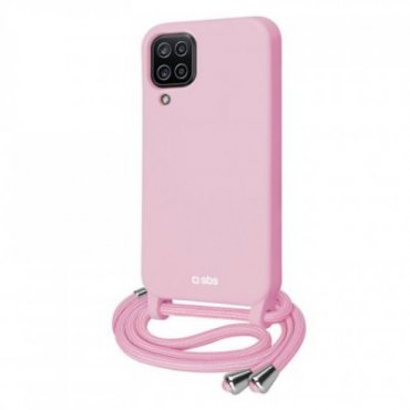 Colourful cover with neck strap for Samsung Galaxy A12