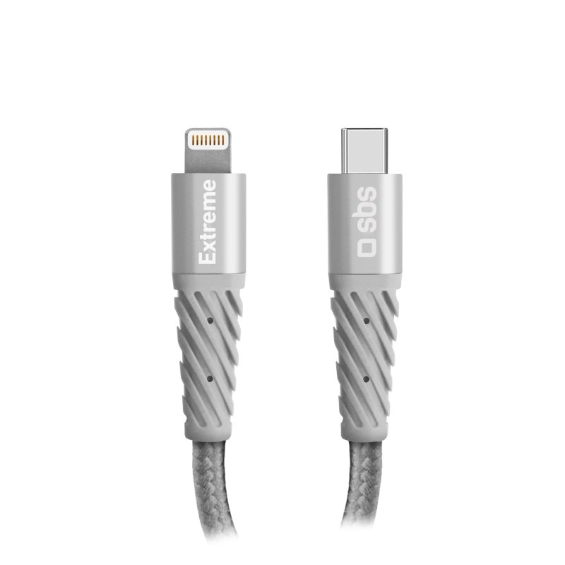 Ultra-durable aramid fibre USB-C - Lightning cable