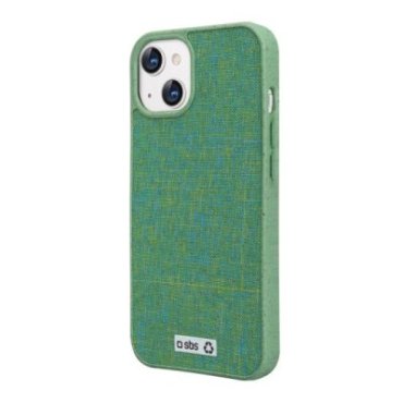 Cover colorata rigida in plastica riciclata R-PET per iPhone 13 Mini