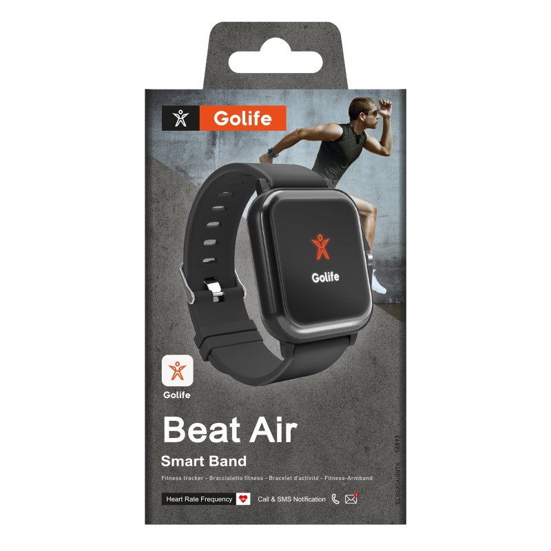 Beat Air - Fitness tracker with notifications, heart rate monitor and pedometer