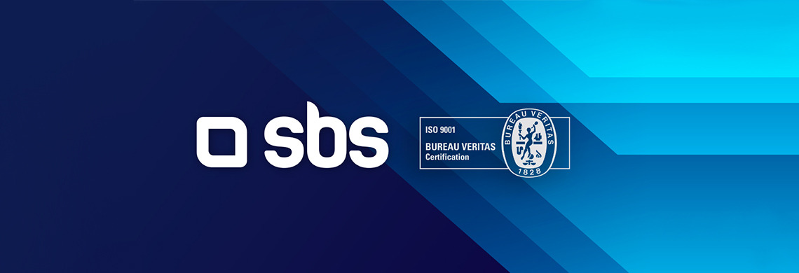 SBS S.p.A OTTIENE LA CERTIFICAZIONE ISO 9001:2015