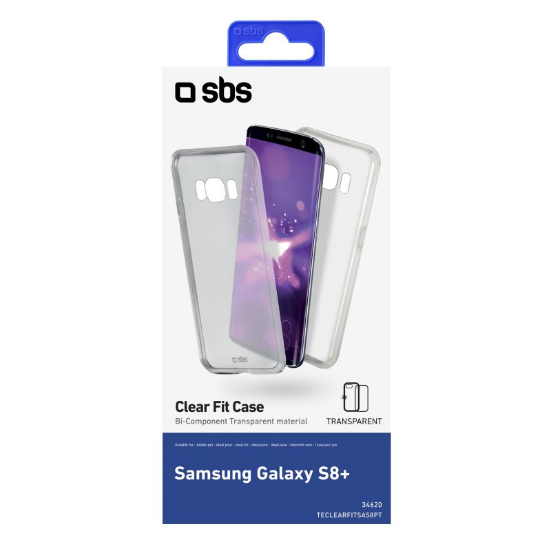 Clear Fit Cover for Samsung Galaxy S8+