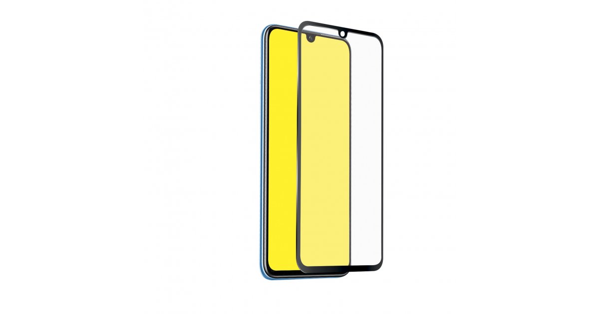 Funda de Silicona tipo iPhone para Huawei P Smart 2019 Amarillo
