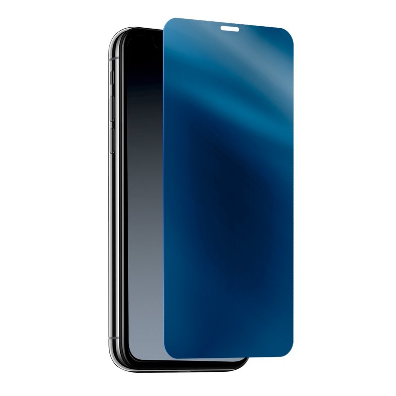 Cristal protector con efecto espejo para iPhone 11 Pro/XS/X