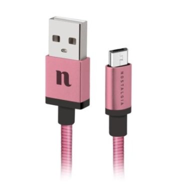 Amalfi Micro USB-USB 2.0 data and charging cable