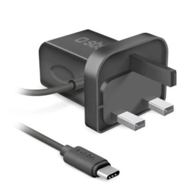 Caricatore UK ricarica ultra rapida con cavo USB-C integrato