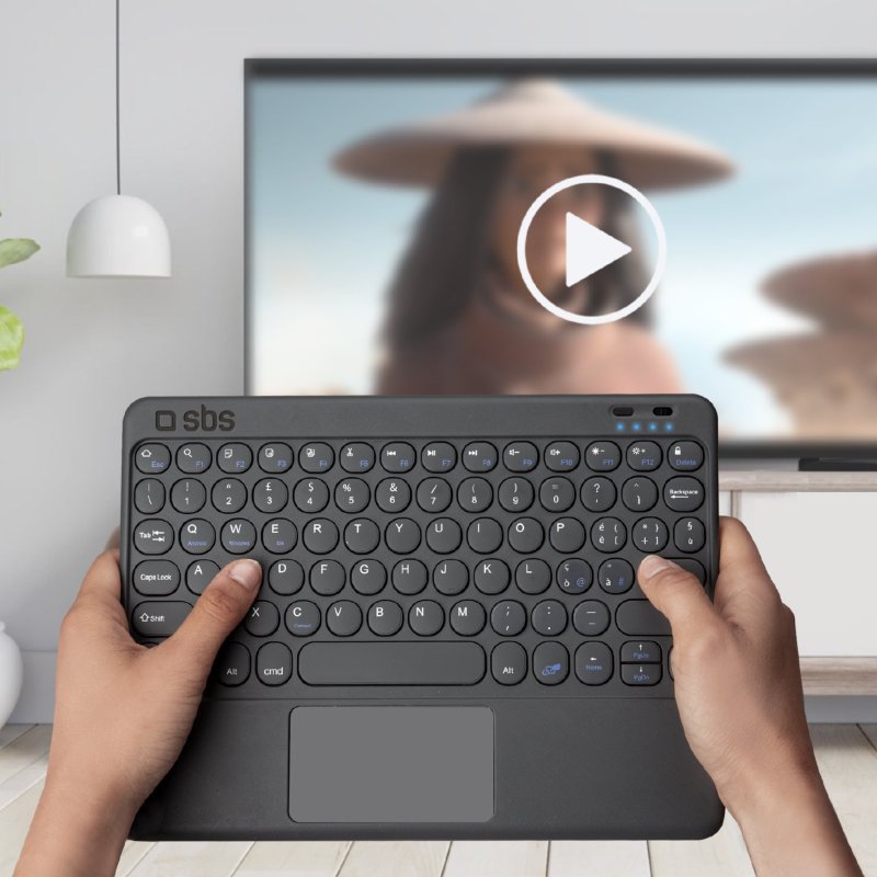 Universal wireless keyboard with stand function