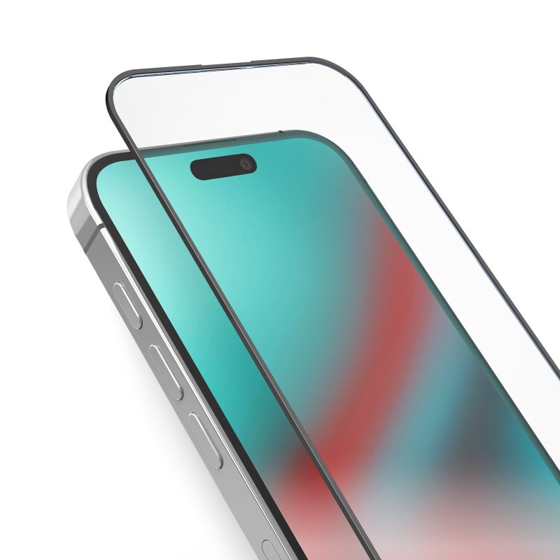 Película protectora en cristal templado para iPhone 15 Pro