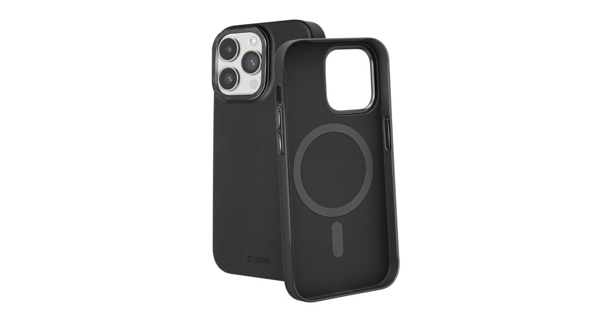 Funda rígida iPhone 13 Pro Max con protector de cámara metal (negro) - Funda -movil.es