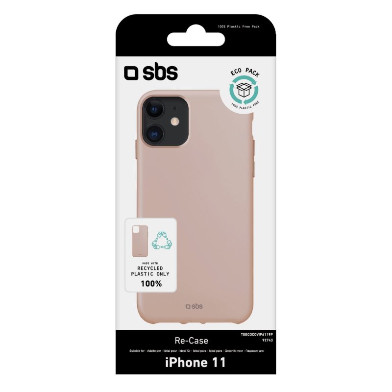 Recycled plastic cover for iPhone 11