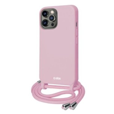 Housse colorée avec cordon pour iPhone 13 Pro