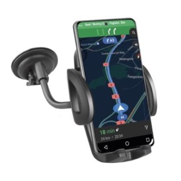 Universal car holder for smartphone up to 6"