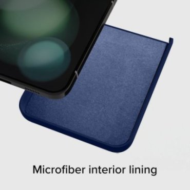 Silicone cover with microfibre interior for Samsung Z Flip 5