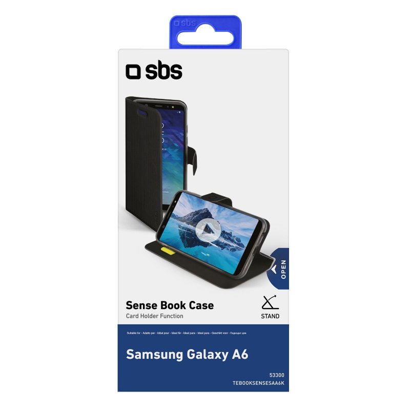 Samsung Galaxy A6 Book Sense case