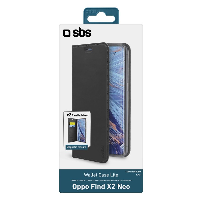 Book Wallet Lite Case for Oppo Find X2 Neo