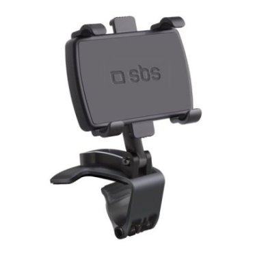 Swivel car mount with clip for phones up to 7"