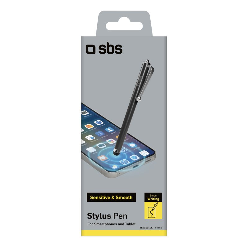 Stylus capacitive pen for smartphone and tablet