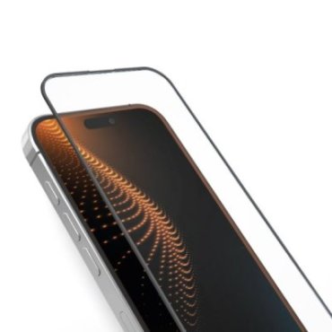 Extrem widerstandsfähiges Glas für iPhone 15 Plus mit D3O-Technologie