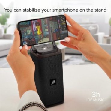 Band 6W Speaker with smartphone holder